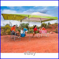 Canopy EZ Pop Up Coleman 10x10 Awning 100sf of Shade 50+ UPF Sun Protection