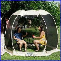 Canopy Gazebo Outdoor Patio Tent Shelter Garden 10 x 10 Fiberglass Pop-Up Gazebo