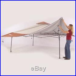 Canopy Instant Shelter Tent Pop Up Shade Sun 13 X 13 Coleman RV Backyard BBQ