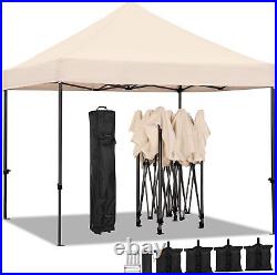 Canopy Tent Commercial Instant Heavy Duty Canopy 500D Waterproof Adjustab