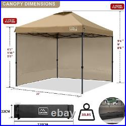 Canopy Tent Pop Up Canopy Tent for Commerc. 10x10 Canopy Tent with sidewalls