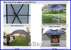 Canopy camping car Waterproof Roof Rain Expedition Suv Camper Tent Shelter NEW