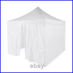 Caravan Canopy Commercial Tent Sidewalls withTitanShade 10x10' Instant Canopy Kit