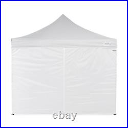 Caravan Canopy Commercial Tent Sidewalls withTitanShade 10x10' Instant Canopy Kit