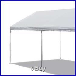 Caravan Canopy Domain 10 x 20 Ft Straight Leg Canopy Tent, White (Open Box)