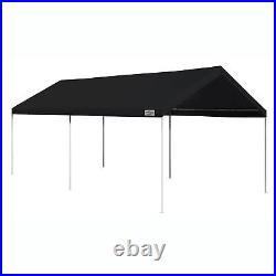 Caravan Canopy Domain 10x20 Straight Leg Instant Canopy Tent Set, Black (Used)
