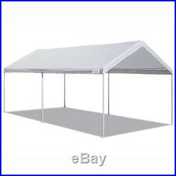 Caravan Canopy Domain 10x20 ft Straight Leg Instant Canopy Tent-White (Open Box)