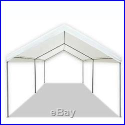 Caravan Canopy Domain 10x20 ft Straight Leg Instant Canopy Tent-White (Open Box)