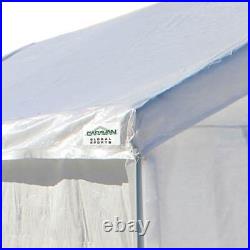 Caravan Canopy Domain Car Port 6 Leg Sidewalls witho Frame/Roof (Open Box)(2 Pack)