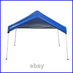 Caravan Canopy Skybox 3.2' x 6.5' Instant Multipurpose Steel Sport Shelter, Blue