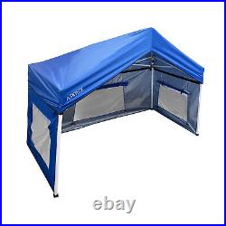 Caravan Canopy Skybox 3.2' x 6.5' Instant Multipurpose Steel Sport Shelter, Blue