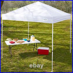 Caravan Canopy Straight Leg Instant Canopy and Sidewalls withSet of 4 Weights