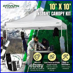 Caravan Canopy TitanShade 10x10 Steel Frame Instant Canopy Kit White (For Parts)