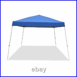 Caravan Canopy V Series 2 12' x 12' Entry Level Angled Leg Canopy, Blue (3 Pack)