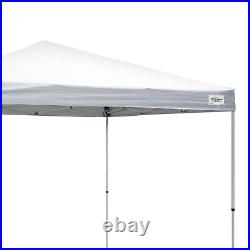 Caravan Canopy V Series Sidewalls & Straight Pop-Up Leg Tent withSet of 4 Weights