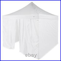 Caravan Canopy V Series Sidewalls withV Series 2 Angled Leg Canopy & 4 6lb. Plates