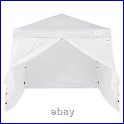 Caravan Canopy V Series Slant Leg Sidewalls withInstant Tent Kit & 4 Weight Plates
