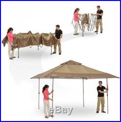 Chapter 13' x 13' Pagoda Instant Brown Canopy / Gazebo Shelter 169 sq. Ft
