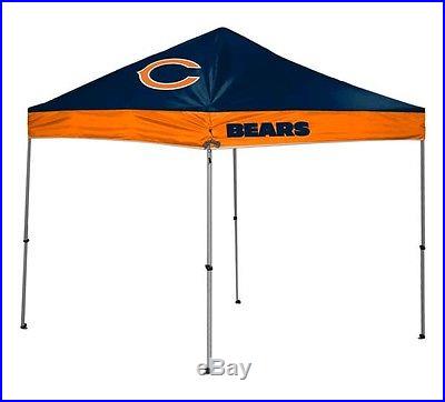 Chicago Bears 10 X 10 Canopy Tent Shelter Straight Leg Coleman NEW