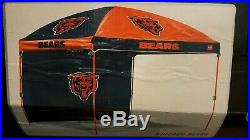 Chicago Bears NFL Team 10' x 10' Dome Canopy Tent w Wall Tailgate ez up Rawlings
