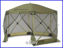 Clam Corporation 9281 Quick-Set Escape Shelter, 140 X 140-Inch, Forest Green
