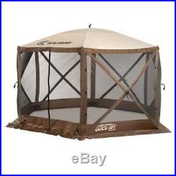 Clam Quick Set Escape Camping Outdoor Gazebo Canopy Shelter Screen (Used)