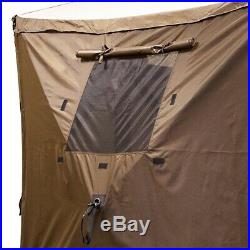 Clam Quick Set Escape Portable Camping Outdoor Canopy Screen with 6 Wind Panels
