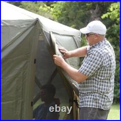 Clam Quick Set Escape Portable Canopy Shelter + Wind & Sun Panels (4 pack)