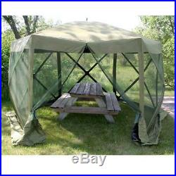 Clam Quick Set Escape Portable Canopy Shelter + Wind and Sun Panels (6 pack)