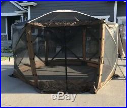 Clam Quick Set Escape Sky Camper Portable Gazebo Canopy Shelter! No Floor