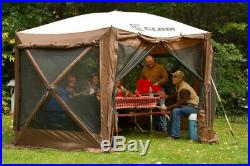 Clam Quick Set Outdoor Portable CANOPY Gazebo Pavilion RAIN-PROOF Shelter Tent