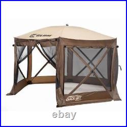 Clam Quick Set Pavilion Portable Camping Outdoor Gazebo Canopy Screen (Used)