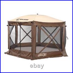 Clam Quick-Set Pavilion Portable Outdoor Gazebo Canopy Shelter Screen Open Box