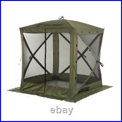 Clam Quick Set Traveler Portable Camping Outdoor Canopy Screen with 3 Wind Panels