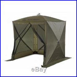 Clam Quick Set Traveler Portable Camping Outdoor Canopy Shelter + 3 Wind Panels