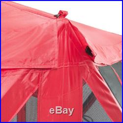 Clam Quickset Escape 6-Side Red Sport Screen Shelter