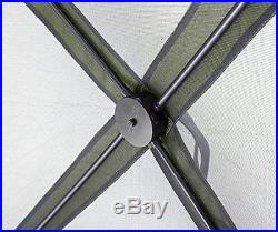 Clam Screen Tent 6 Sided Artichoke Canopy Outdoor Camping Shelter 140 inch