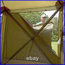 Clam Traveler 6' x 6' Portable Pop-Up Outdoor Camping Gazebo Screen Tent Cano