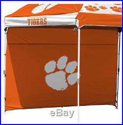 Clemson Tigers NCAA 10' x 10' Dome Tailgate Party Canopy Tent Logo Wall Bag New