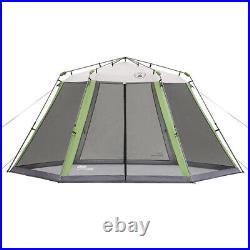 ColemanA Screen House Canopy Sun Shelter Tent with Instant Setup, 1 Room, Green