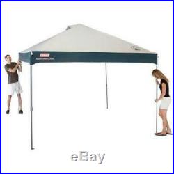 Coleman 10X10 Straight Leg Instant Canopy Gazebo Outdoor Pop Up Rectangular Tent