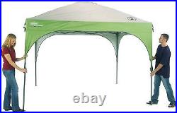 Coleman 10 X 10 Extending Compact Canopy Sun Shelter Tent With Instant Setup New