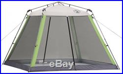 Coleman 10 X 10 Instant Screened Canopy Tent Camping Hunting Fishing Beach