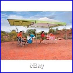 Coleman 10'x10' Instant Straight Leg Canopy Gazebo with Added Swing Wall Shade