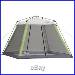Coleman 10 x 10 Instant Canopy Screen House Camping Tent Outdoor Protection New