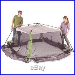 Coleman 10 x 10 Instant Canopy Screen House Camping Tent Outdoor Protection New