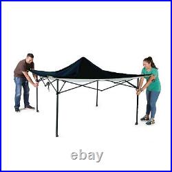 Coleman 10' x 10' Instant Outdoor Sun Shelter Canopy with UV Resistant, Black