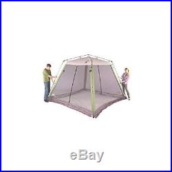 Coleman 10 x 10 Instant Screened Canopy Outdoor Tent Gazebo House Shelter Shade