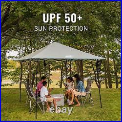 Coleman 10x10 Canopy Shelter Tent withLED Light & Rechargeable Battery (Open Box)