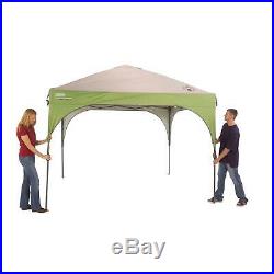Coleman 10x10 Instant Canopy Sun Shade Tent with 3 Minute Setup